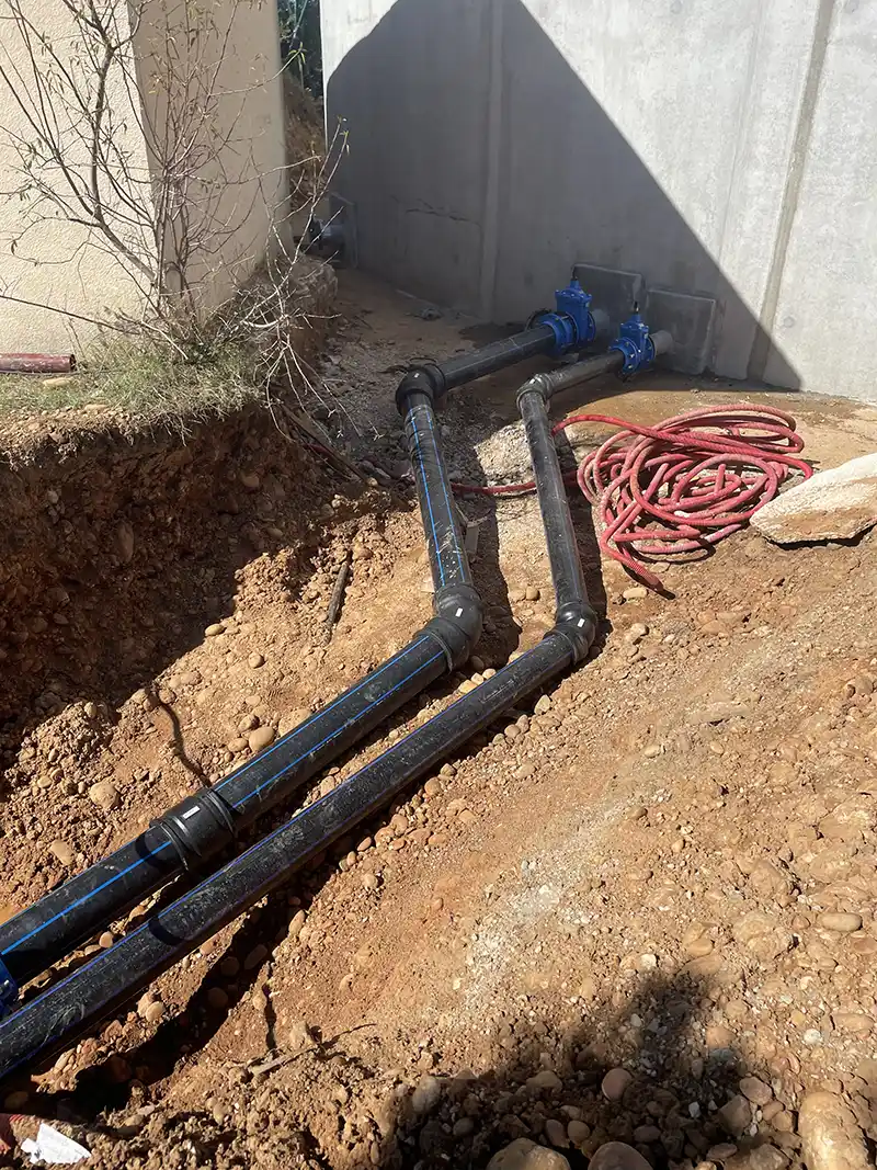 TP Bellegarde - Genie civile - Stabilisation talus avec pierres calcaires