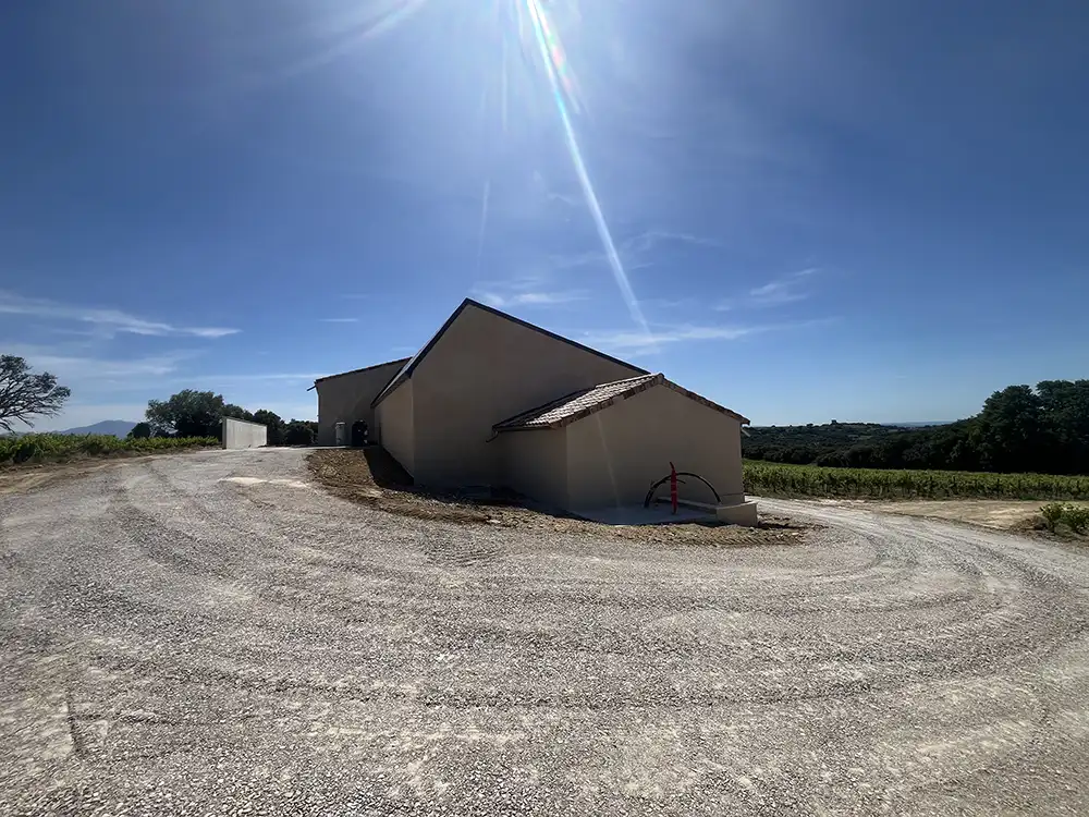 TP Bellegarde - Genie civile - Stabilisation talus avec pierres calcaires