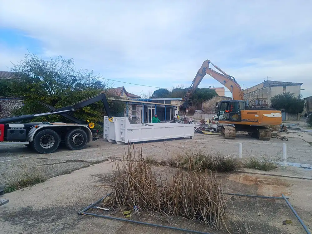 TP Bellegarde - Genie civile - Stabilisation talus avec pierres calcaires