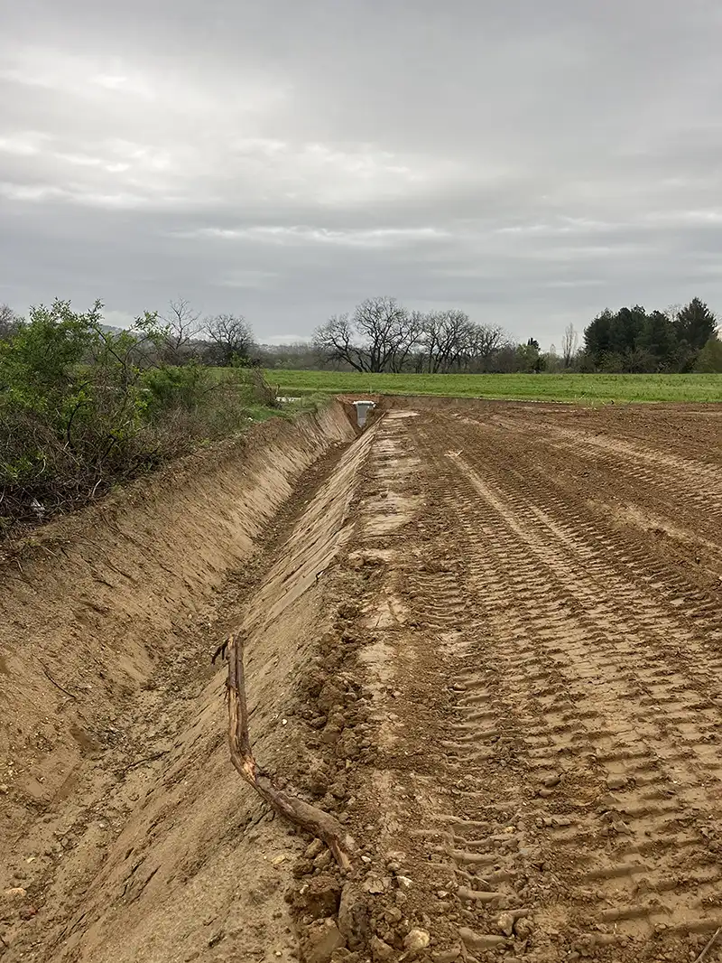 TP Bellegarde - Genie civile - Stabilisation talus avec pierres calcaires